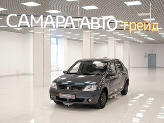 2007 Renault Logan I, серый, 191000 рублей, вид 1