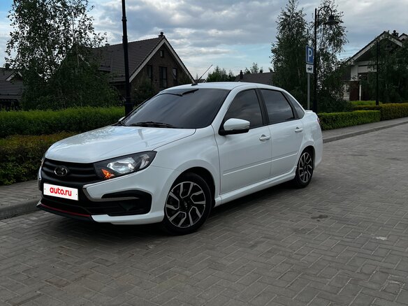 2024 Lada (ВАЗ) Granta Drive Active I Рестайлинг, белый, 950000 рублей - вид 2