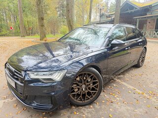 2018 Audi A6 45 TDI V (C8), синий, 4430000 рублей, вид 1