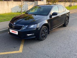 2018 Skoda Octavia III (A7) Рестайлинг, чёрный, 1300000 рублей, вид 1