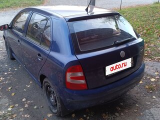 2006 Skoda Fabia I Рестайлинг, синий, 330000 рублей, вид 4