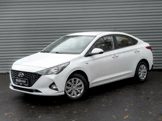 2022 Hyundai Solaris II Рестайлинг, белый, 1545000 рублей, вид 1