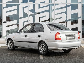 2008 Hyundai Accent ТагАЗ II, серебристый, 460000 рублей, вид 2