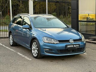 2014 Volkswagen Golf VII, синий, 1489000 рублей, вид 1