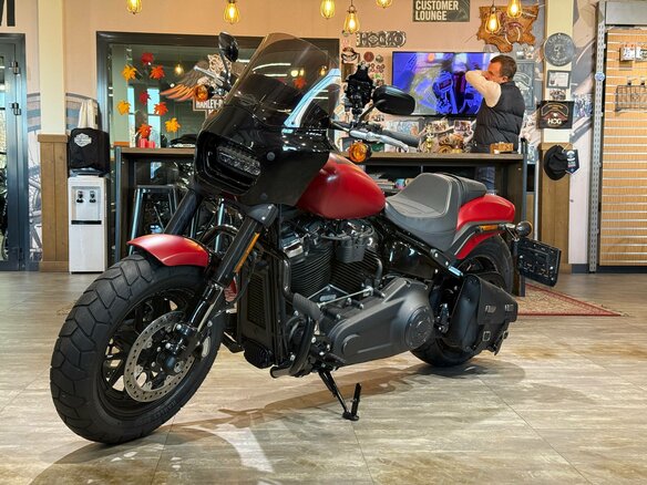 2021 Harley-Davidson Fat Bob, красный, 2100000 рублей - вид 26