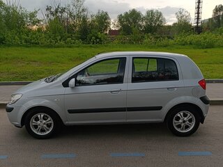 2006 Hyundai Getz I Рестайлинг, серебристый, 530000 рублей, вид 5
