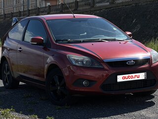 2008 Ford Focus II Рестайлинг, красный, 680000 рублей, вид 4