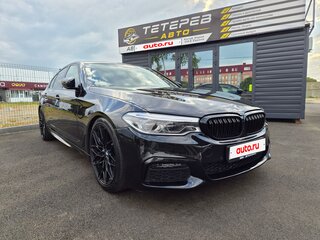 2019 BMW 5 серии 530i xDrive VII (G30/G31/G38), чёрный, 3390000 рублей, вид 1
