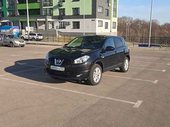 2010 Nissan Qashqai I Рестайлинг, чёрный, 900000 рублей - вид 10