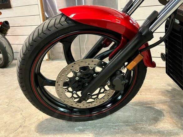 2013 Yamaha XVS1300, красный, 1090000 рублей - вид 26