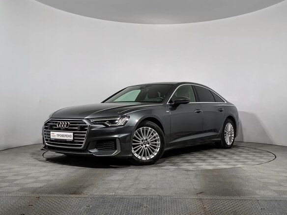 2020 Audi A6 45 TFSI V (C8), серый, 4150000 рублей