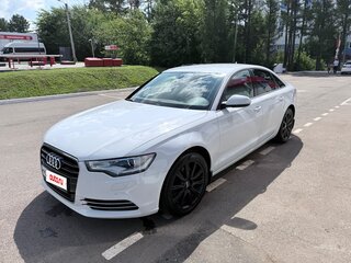 2014 Audi A6 IV (C7), белый, 1780000 рублей, вид 1