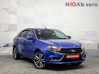 2022 Lada (ВАЗ) Vesta I, синий, 1090000 рублей, вид 3