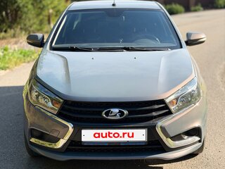 2016 Lada (ВАЗ) Vesta I, серый, 720000 рублей, вид 2