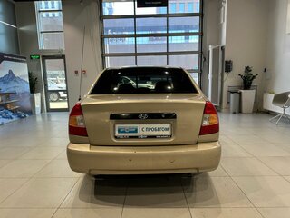2006 Hyundai Accent ТагАЗ II, бежевый, 259000 рублей, вид 5
