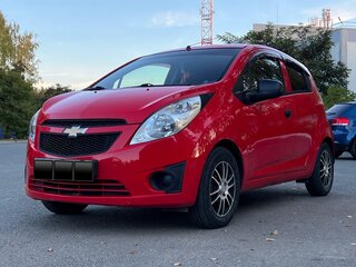 2011 Chevrolet Spark III, красный, 380000 рублей, вид 1