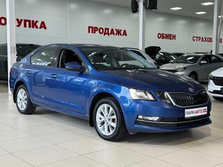 2019 Skoda Octavia III (A7) Рестайлинг, синий, 1650000 рублей, вид 3