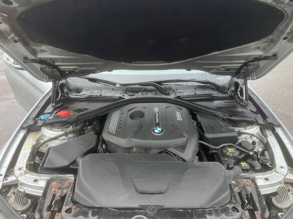 2017 BMW 4 серии 430i F32/F33/F36 Рестайлинг, серый, 1850000 рублей - вид 9