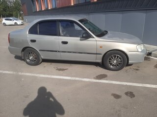 2007 Hyundai Accent ТагАЗ II, бежевый, 350000 рублей, вид 3