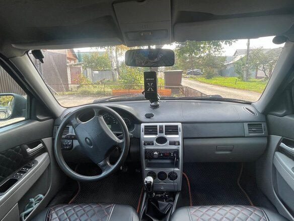 2010 Lada (ВАЗ) Priora I, зелёный, 185000 рублей - вид 3