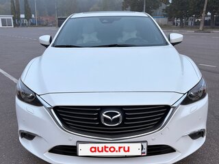 2016 Mazda 6 III (GJ) Рестайлинг, белый, 2350000 рублей, вид 3
