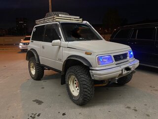 1991 Suzuki Escudo I, серебристый, 350000 рублей, вид 4