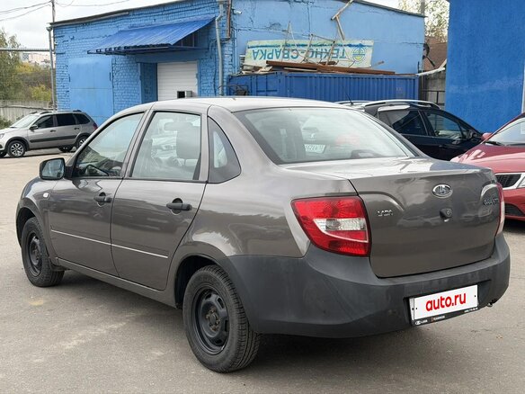 2018 Lada (ВАЗ) Granta I, коричневый, 470000 рублей - вид 6