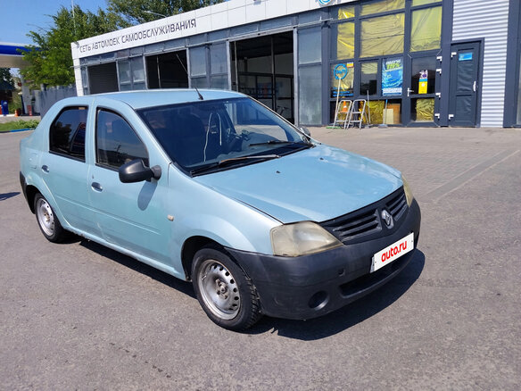 2006 Renault Logan I, зелёный, 90000 рублей - вид 2
