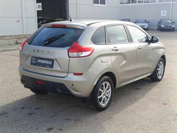 2016 Lada (ВАЗ) XRAY I, бежевый, 580000 рублей - вид 4