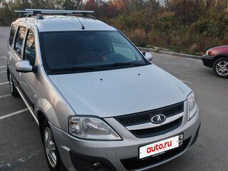 2013 Lada (ВАЗ) Largus I, серебристый, 850000 рублей, вид 1