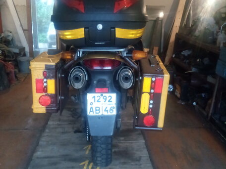 1999 Honda XL1000V Varadero, жёлтый, 400000 рублей, вид 4