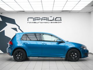 2013 Volkswagen Golf VII, голубой, 1150000 рублей, вид 5