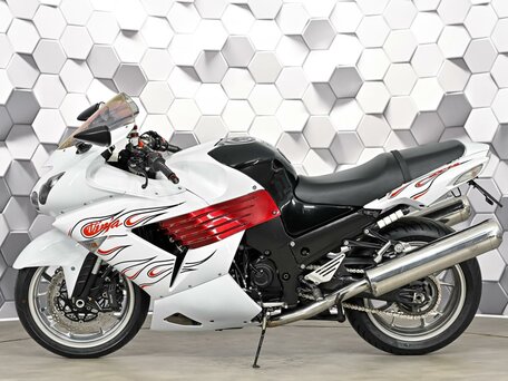 2007 Kawasaki ZZR 1400, белый, 599000 рублей, вид 4