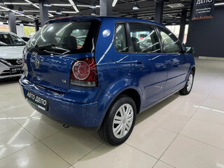 2008 Volkswagen Polo IV Рестайлинг, синий, 399000 рублей, вид 4
