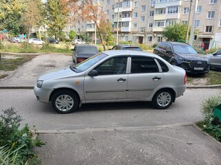 2008 Lada (ВАЗ) Kalina I, серебристый, 135000 рублей, вид 2