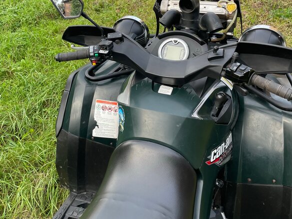 2008 BRP Can-Am Outlander 800, зелёный, 720000 рублей - вид 7