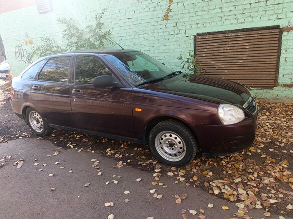 2012 Lada (ВАЗ) Priora I, пурпурный, 230000 рублей