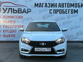 2017 Lada (ВАЗ) Vesta SW I, белый, 949000 рублей, вид 2