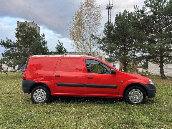 2019 Lada (ВАЗ) Largus I, красный, 540000 рублей - вид 1