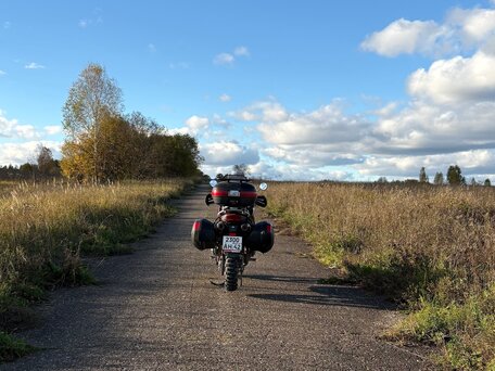2007 Honda XL1000V Varadero, пурпурный, 550000 рублей, вид 4