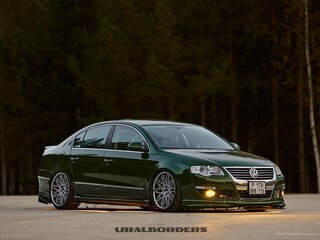 2008 Volkswagen Passat B6, чёрный, 999000 рублей, вид 1