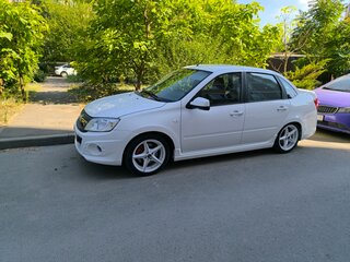 2015 Lada (ВАЗ) Granta Sport I, белый, 690000 рублей, вид 3