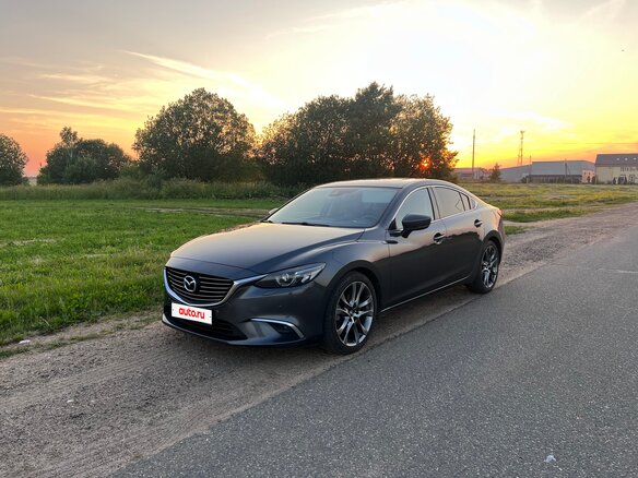 2017 Mazda 6 III (GJ) Рестайлинг, серый, 1650000 рублей