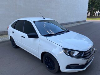 2018 Lada (ВАЗ) Granta I Рестайлинг, белый, 535000 рублей, вид 2