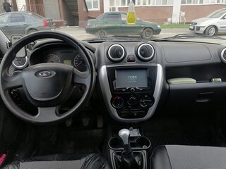 2014 Lada (ВАЗ) Granta I, чёрный, 450000 рублей, вид 5
