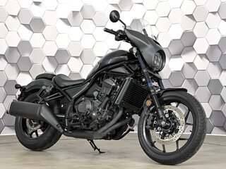 2021 Honda CMX 1100 Rebel, чёрный, 877000 рублей, вид 1