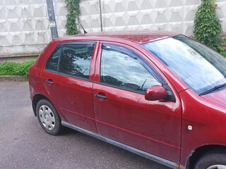 2006 Skoda Fabia I Рестайлинг, красный, 150000 рублей, вид 4