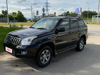 2008 Toyota Land Cruiser Prado 4-speed 120 Series Рестайлинг, чёрный, 2000000 рублей, вид 3