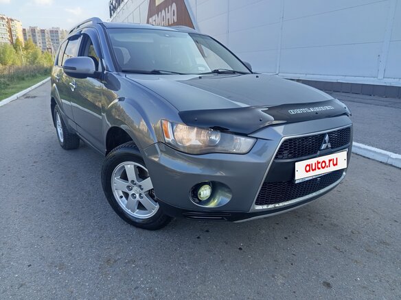 2010 Mitsubishi Outlander II Рестайлинг, серый - вид 34