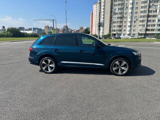 2020 Audi Q7 45 TDI II (4M) Рестайлинг, синий, 6699000 рублей, вид 4